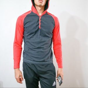 Pullover 1/4 button up jogger